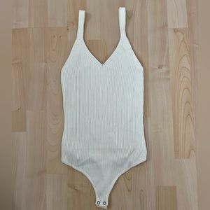 NWT Ribbed Knit Bodysuit